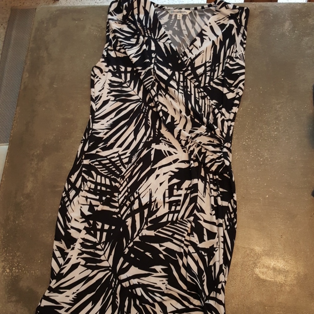 A nice black and white dress